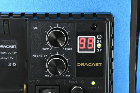 Dracast LED500出力表示
