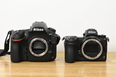 Nikon Z7 D810の比較