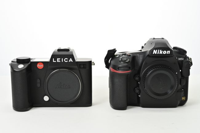 Leica SL2 D850比較1