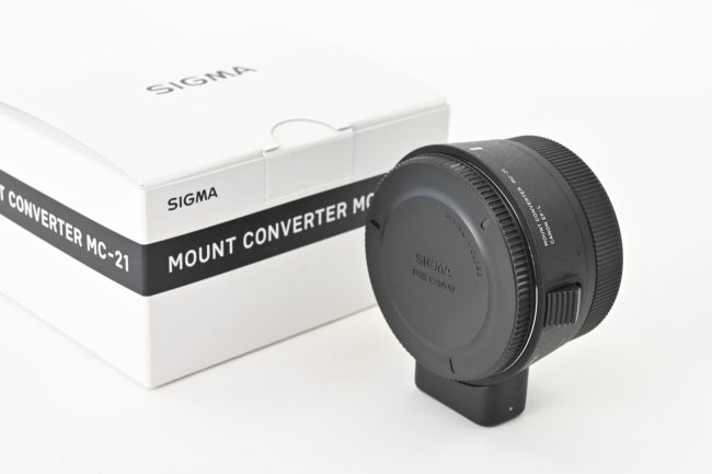 SIGMA MOUNT CONVERTER MC-21 CANON EF-Lパッケージ
